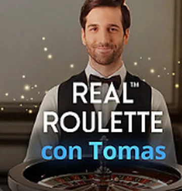 Real Roulette con Tomas live table