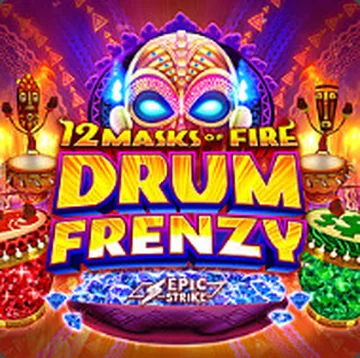 12 Masks of Fire Drum Frenzy pokie